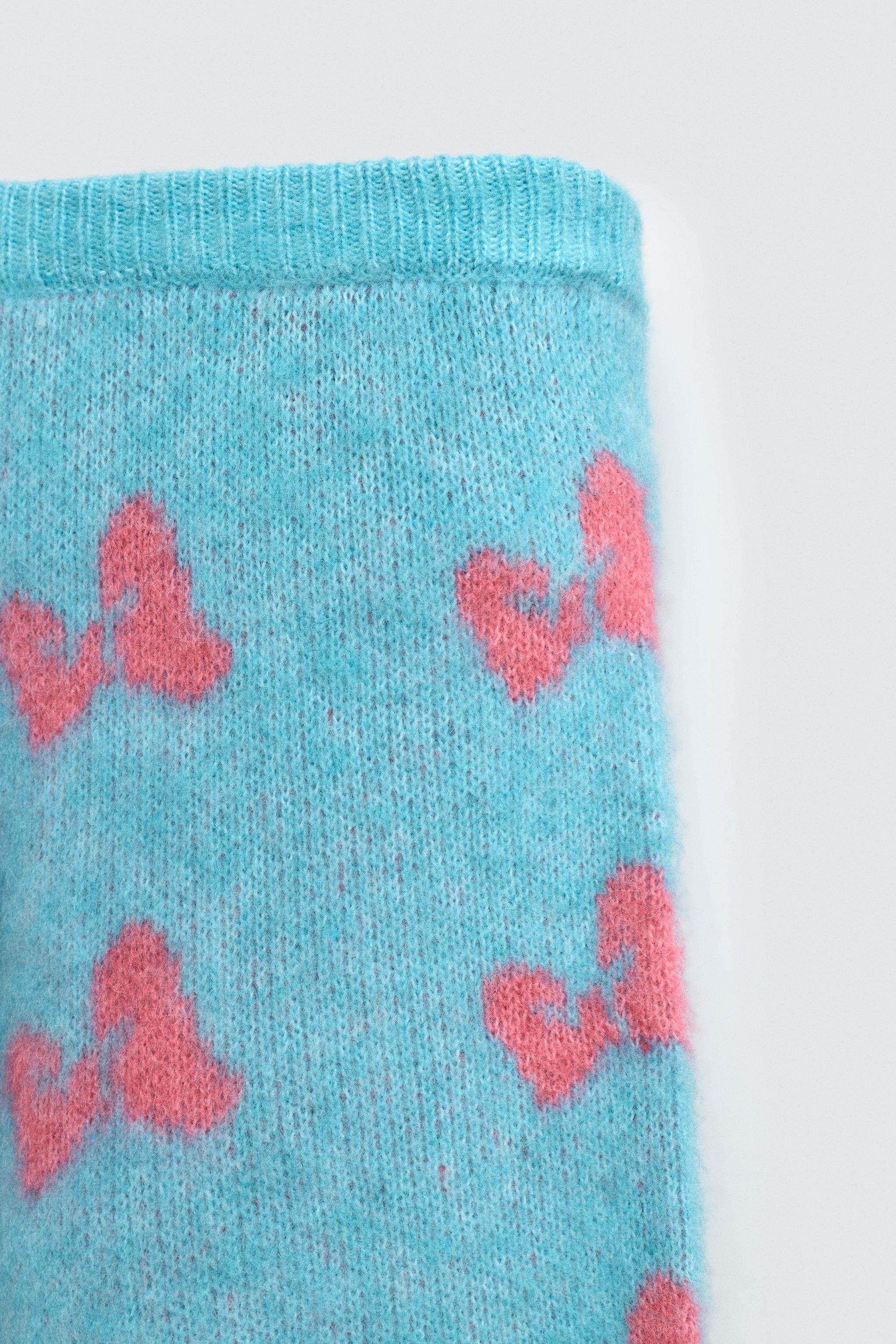 PANTALON EN MAILLE INTARSIA NŒUDS HARRY LAMBERT FOR ZARA X DISNEY